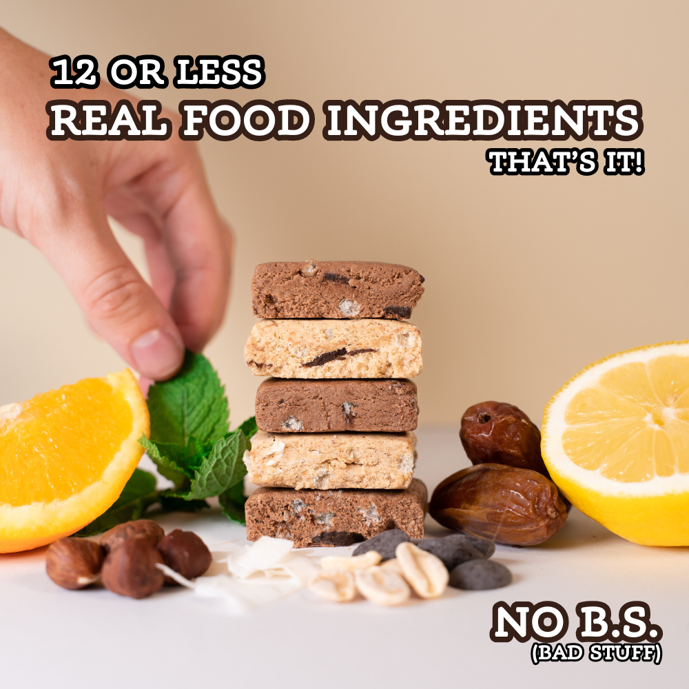 Ultimate Variety Mixed Pack 50g x 12 bars nutrition panel