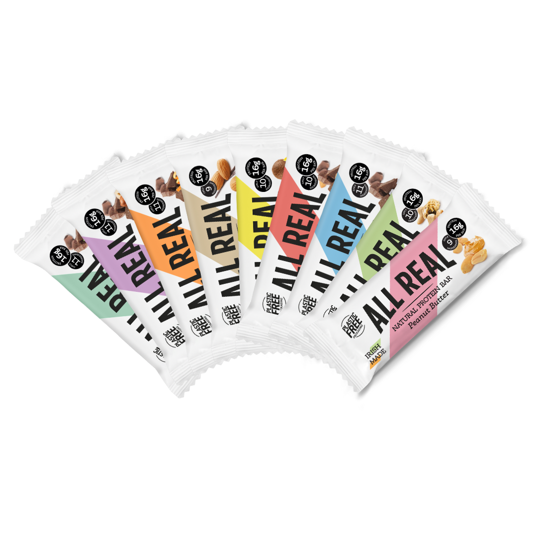 Ultimate Variety Mixed Pack 50g x 12 bars nutrition panel