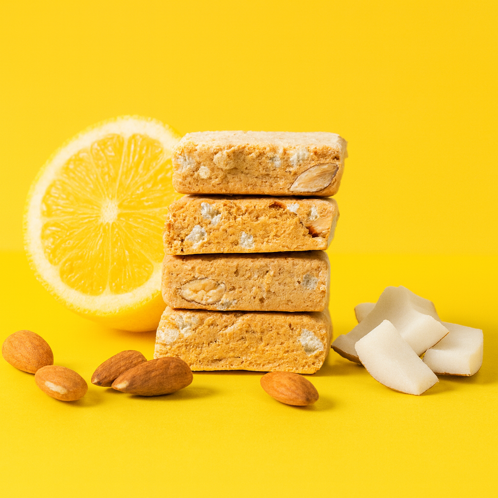 Lemon Coconut Protein Bar 50g x 12 bars nutrition panel