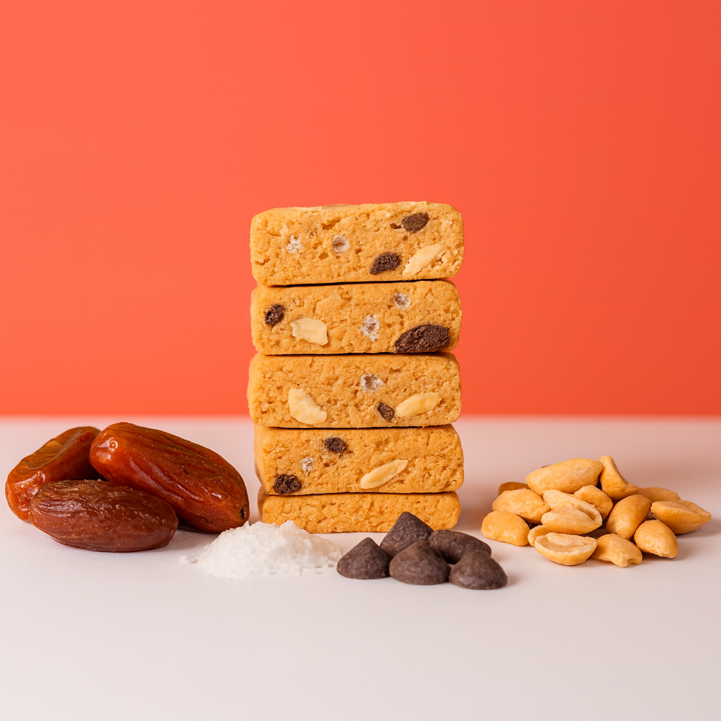 Peanut Choc Chip Protein Bar 50g x 12 bars nutrition panel